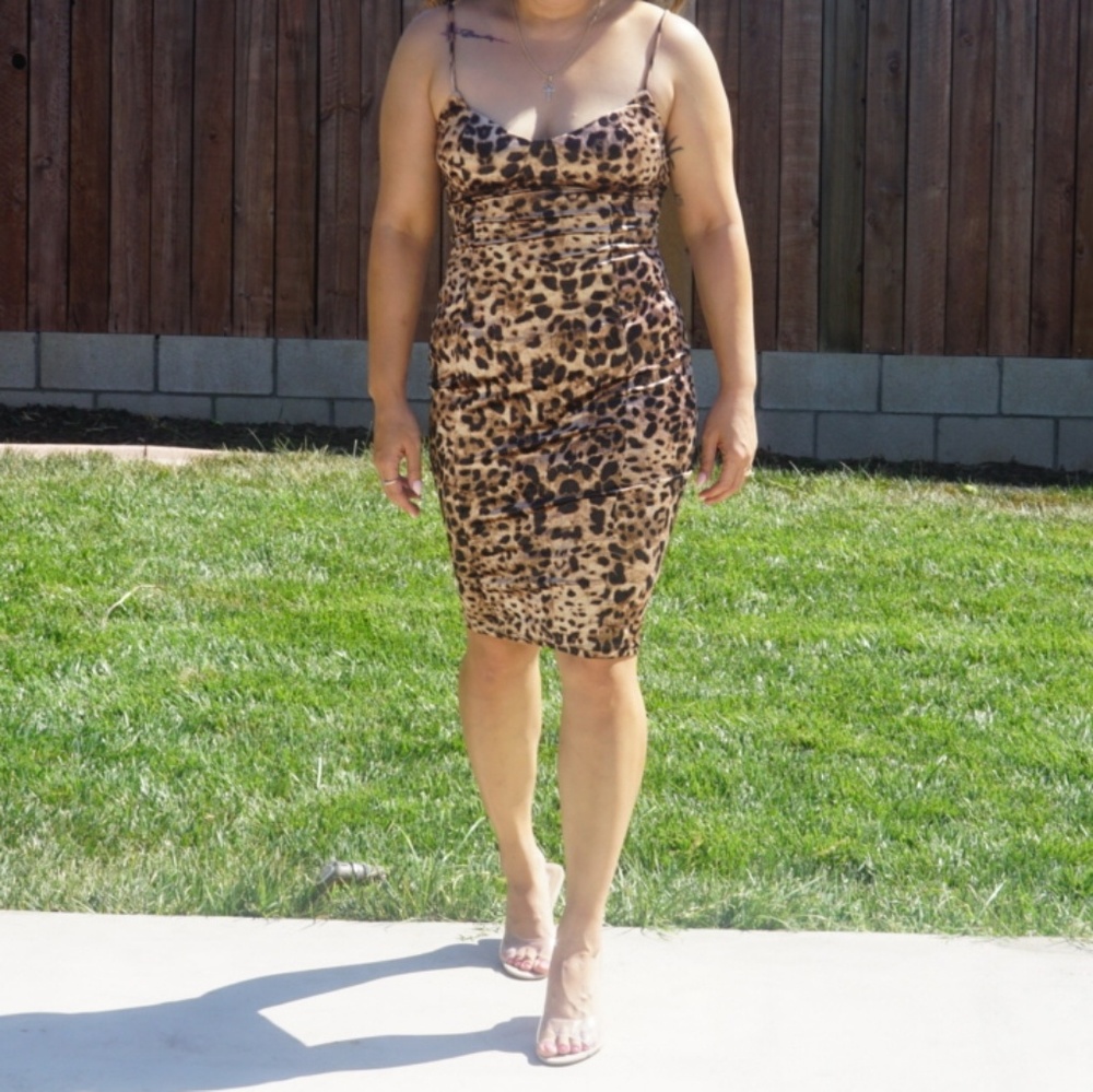 Leopard dress